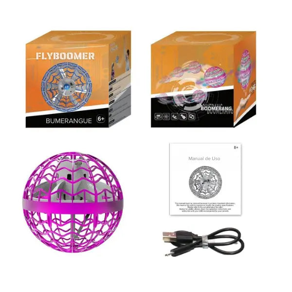 Bola Bumerangue com Led - USB