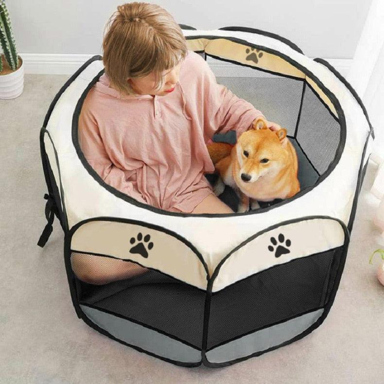 Tenda portátil para cães e gatos - Pet Tent