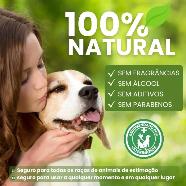 SorrisoPet™ - Spray Elimina Tártaro e Mau Hálito